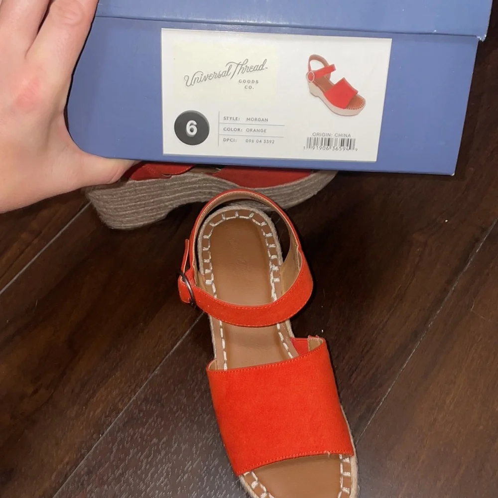 Universal Thread Morgan Orange platform heels🍊👒 - Picture 4 of 9